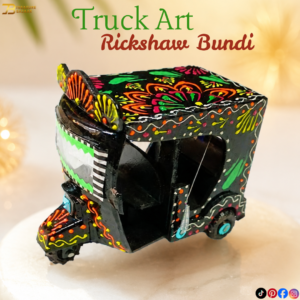 Truck Art Rickshaw Bundi (9cm)