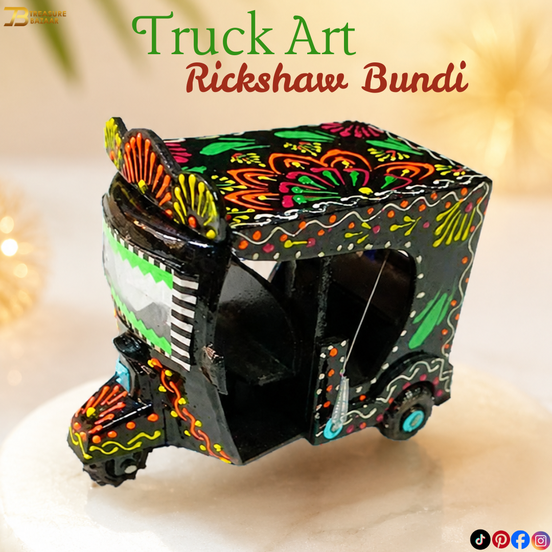 Truck Art Rickshaw Bundi (9cm)