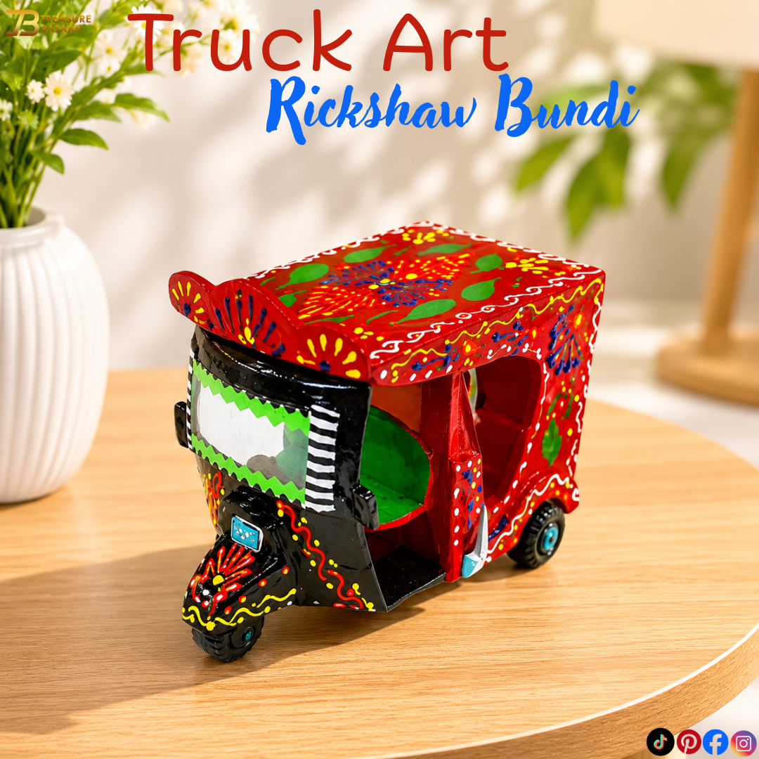 Truck Art Rickshaw Bundi (9cm)