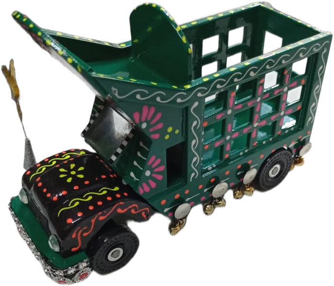 Handcrafted Decorative Stationery Truck - Image 2