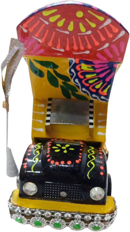 Handcrafted Decorative Stationery Truck - Image 3