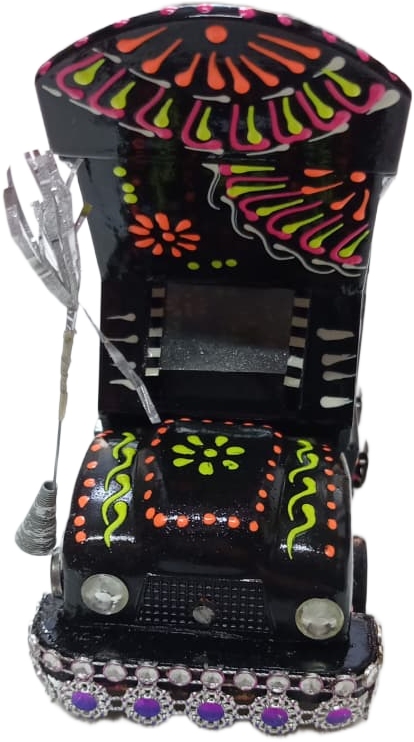 Handcrafted Decorative Stationery Truck - Image 6