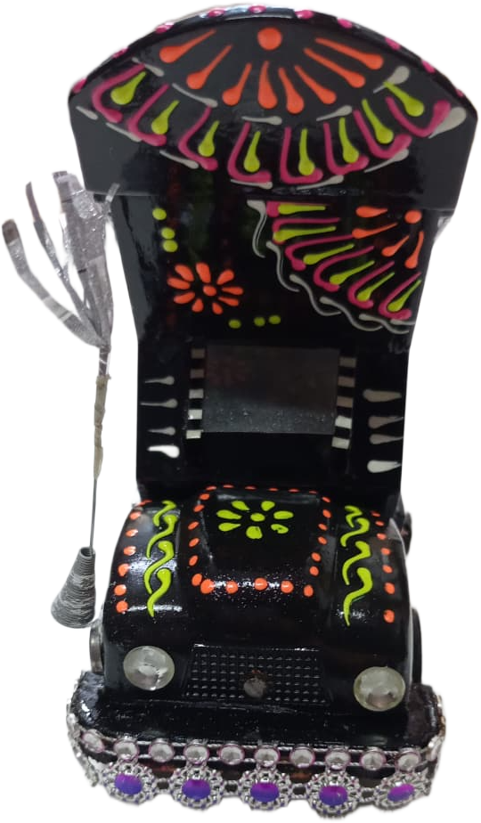 Handcrafted Decorative Stationery Truck - Image 3