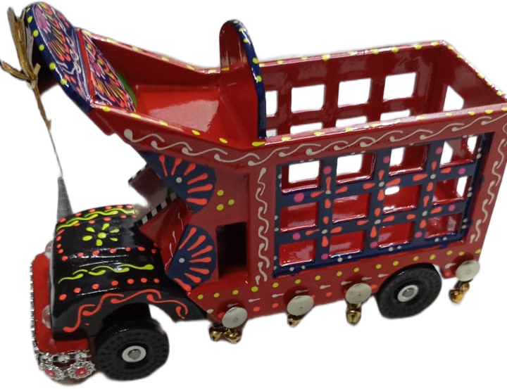 Handcrafted Decorative Stationery Truck - Image 2