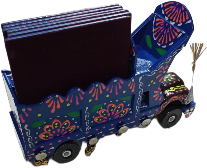 Handcrafted Decorative Coaster Truck - Image 8