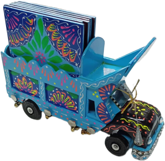 Handcrafted Decorative Coaster Truck - Image 8