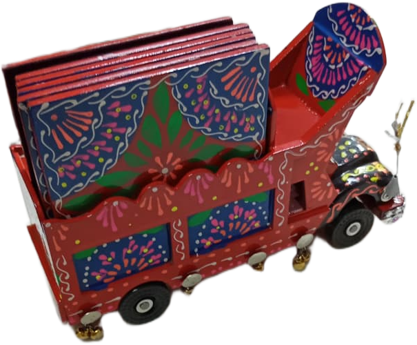 Handcrafted Decorative Coaster Truck - Image 8