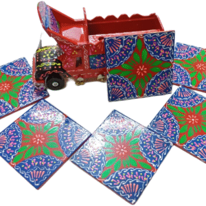 Handcrafted Decorative Coaster Truck