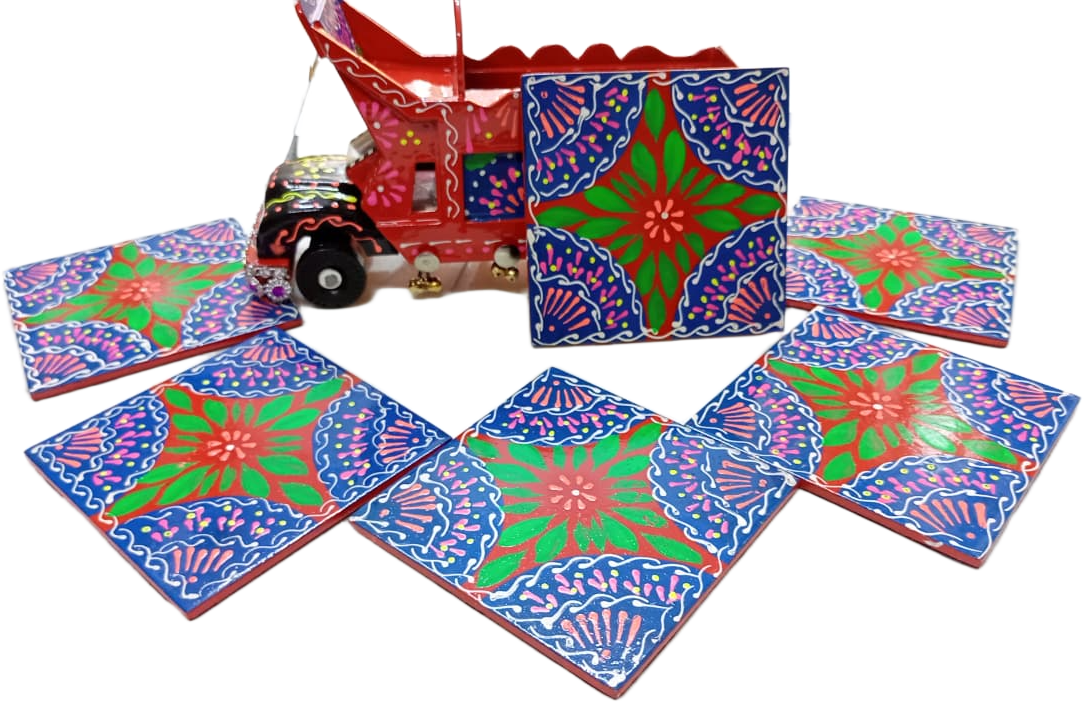 Handcrafted Decorative Coaster Truck - Image 5