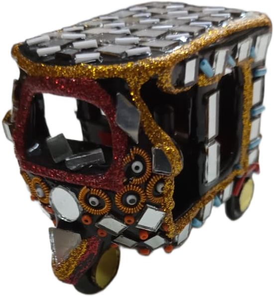 Mirror Truck Art Rickshaw Model - Image 2