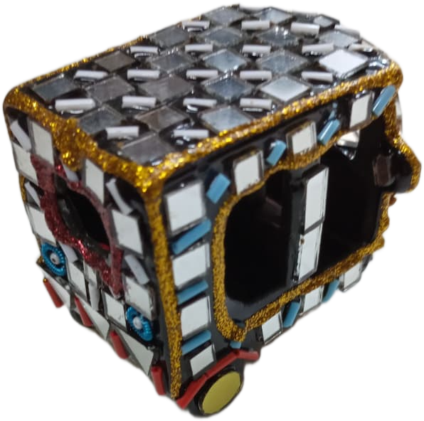 Mirror Truck Art Rickshaw Model - Image 3