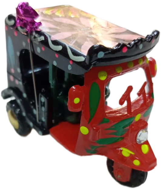 Mini Multi Color Truck Art Rickshaw - Image 2