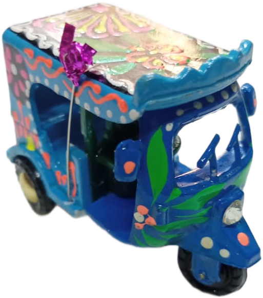 Mini Multi Color Truck Art Rickshaw - Image 2