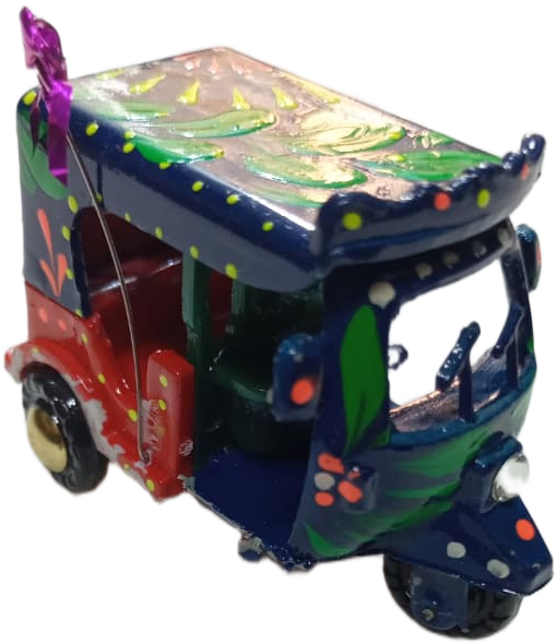 Mini Multi Color Truck Art Rickshaw - Image 2
