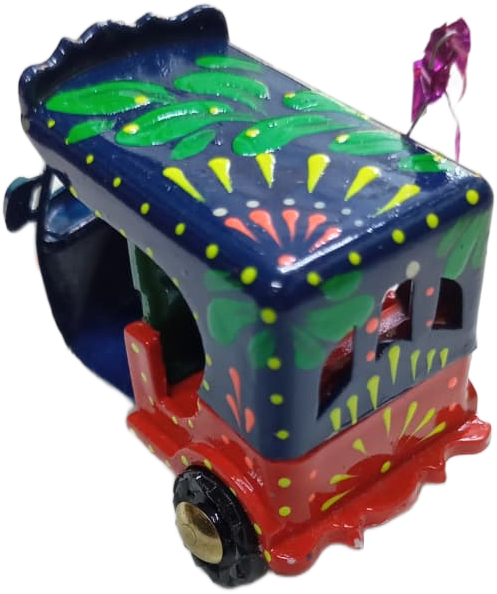 Mini Multi Color Truck Art Rickshaw - Image 4