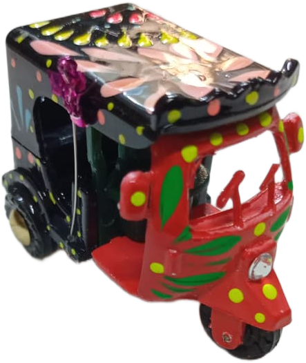 Mini Multi Color Truck Art Rickshaw - Image 2