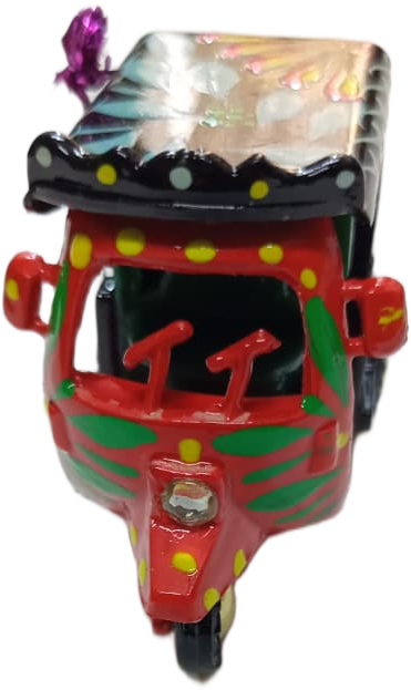 Mini Multi Color Truck Art Rickshaw - Image 7