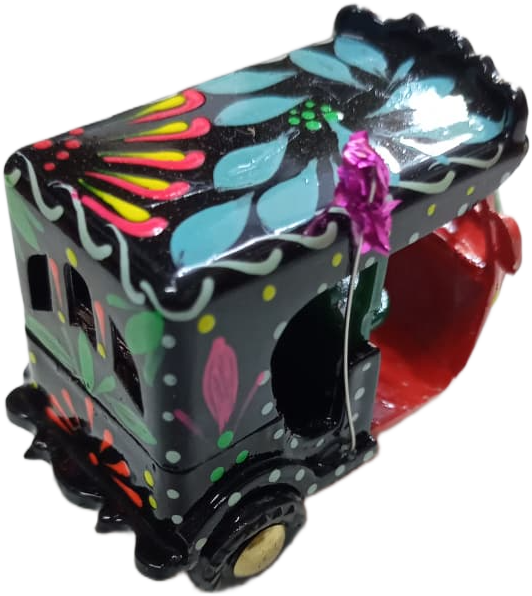 Mini Multi Color Truck Art Rickshaw - Image 4