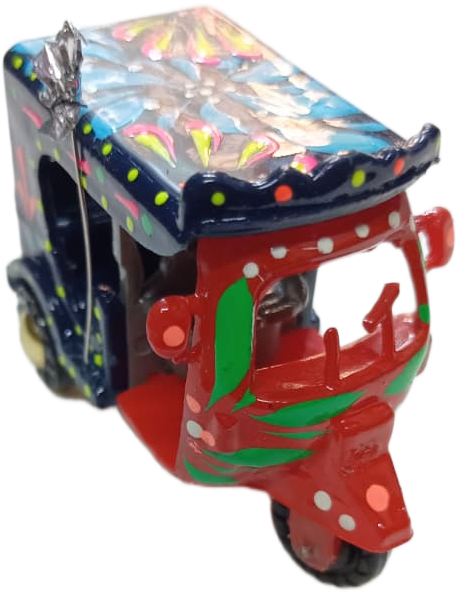 Mini Multi Color Truck Art Rickshaw - Image 2
