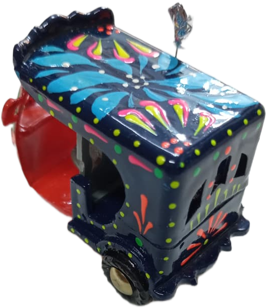 Mini Multi Color Truck Art Rickshaw - Image 5