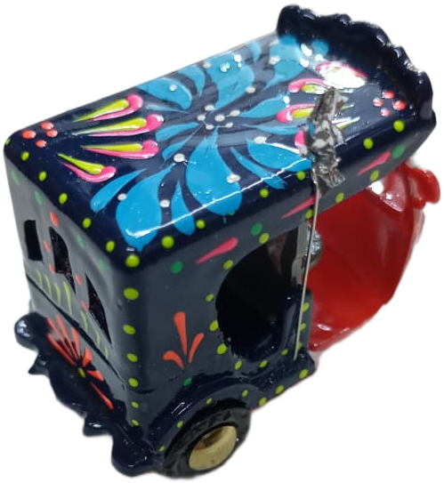 Mini Multi Color Truck Art Rickshaw - Image 4