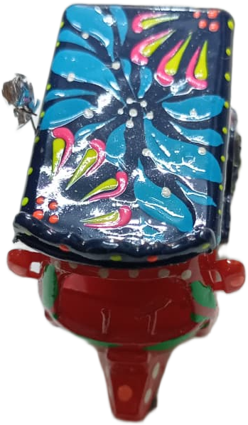 Mini Multi Color Truck Art Rickshaw - Image 3