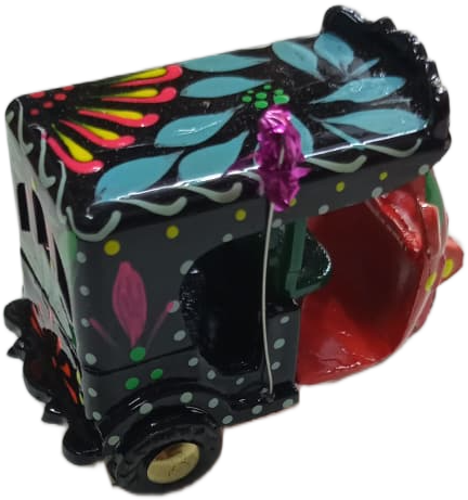 Mini Multi Color Truck Art Rickshaw - Image 4