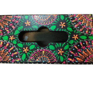 Handcrafted Floral Wooden Tissue Box