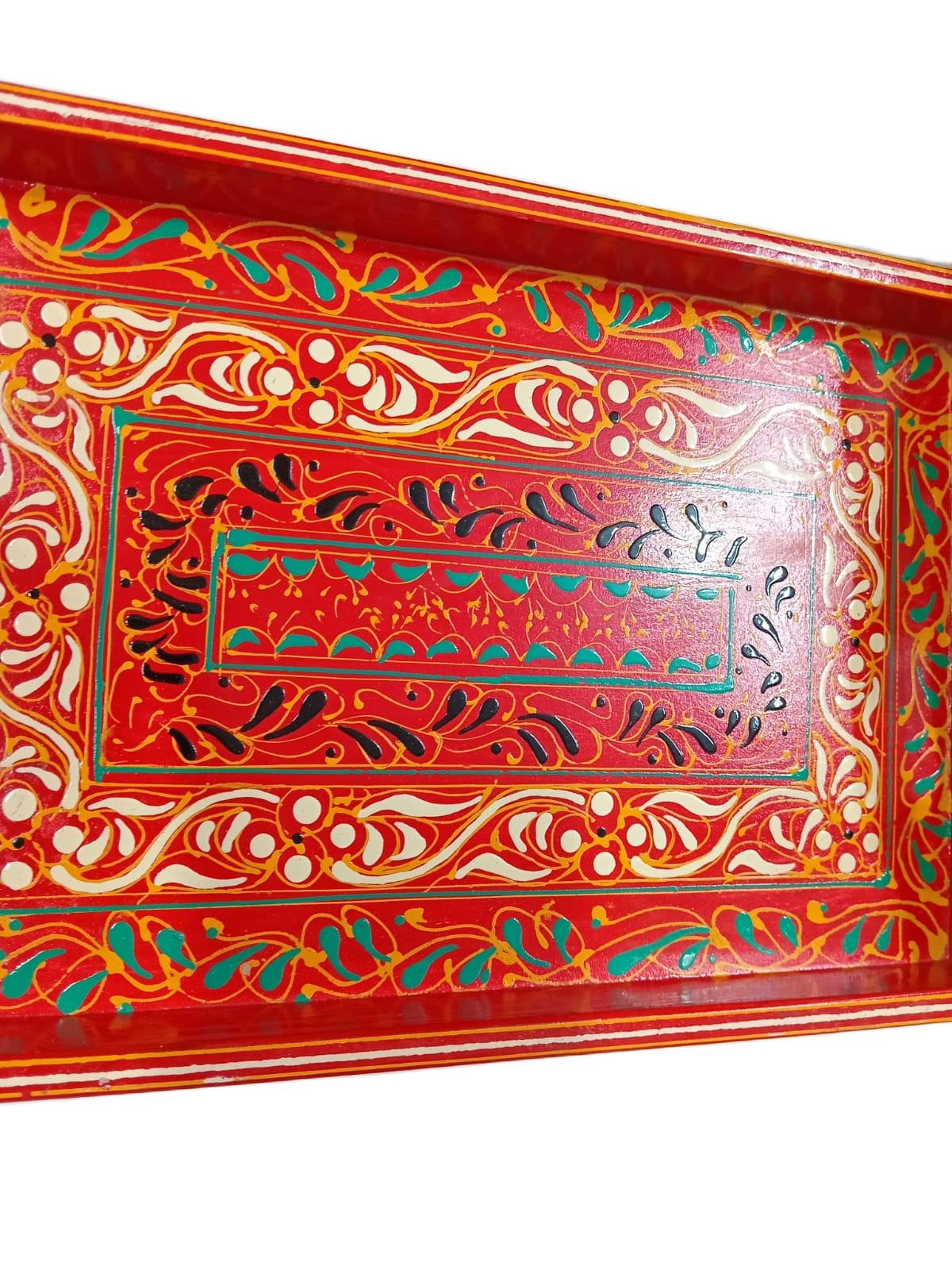 Swati Traditional Handcrafted Tray (35x20) - Image 9