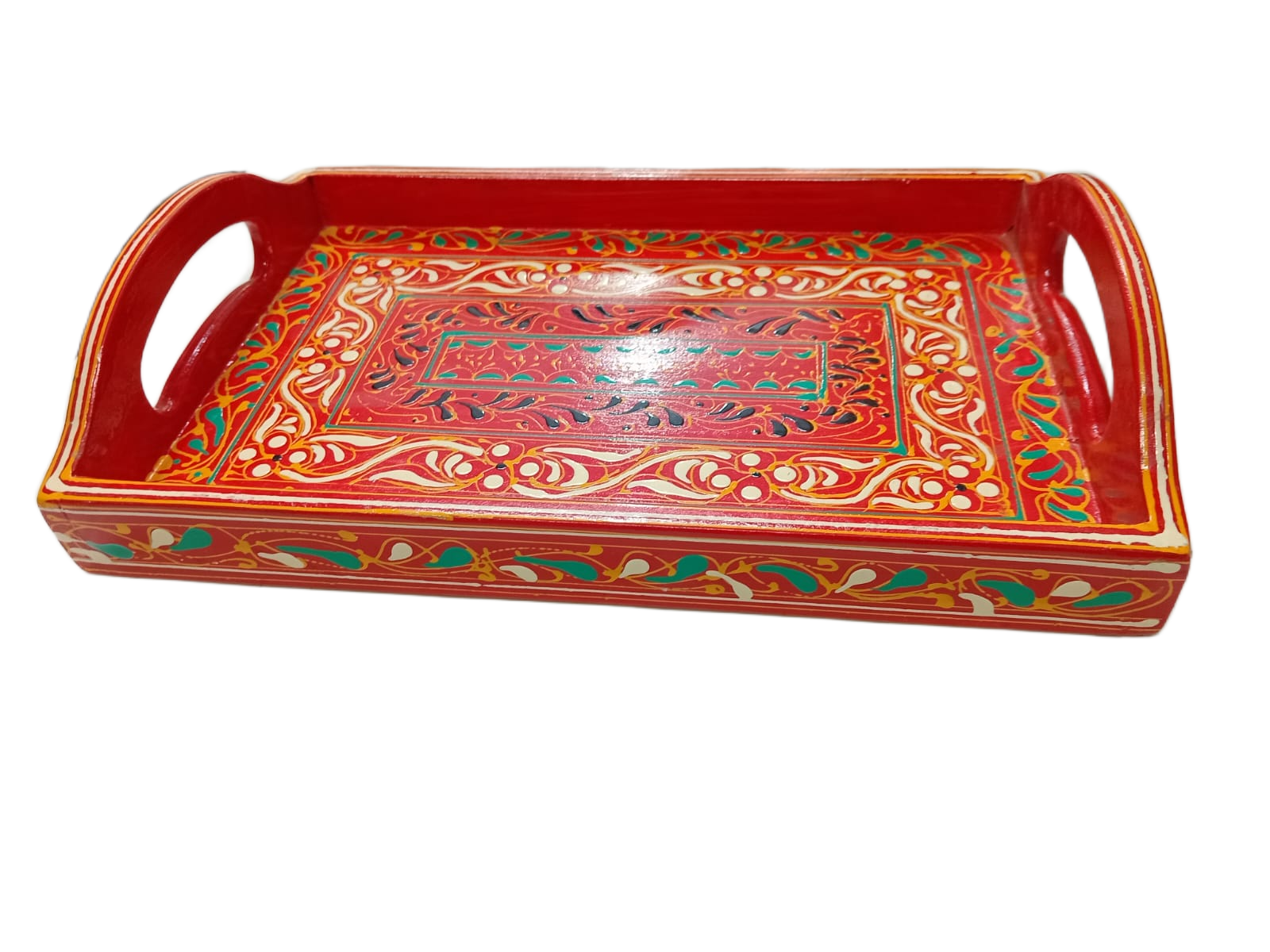 Swati Traditional Handcrafted Tray (35x20) - Image 6