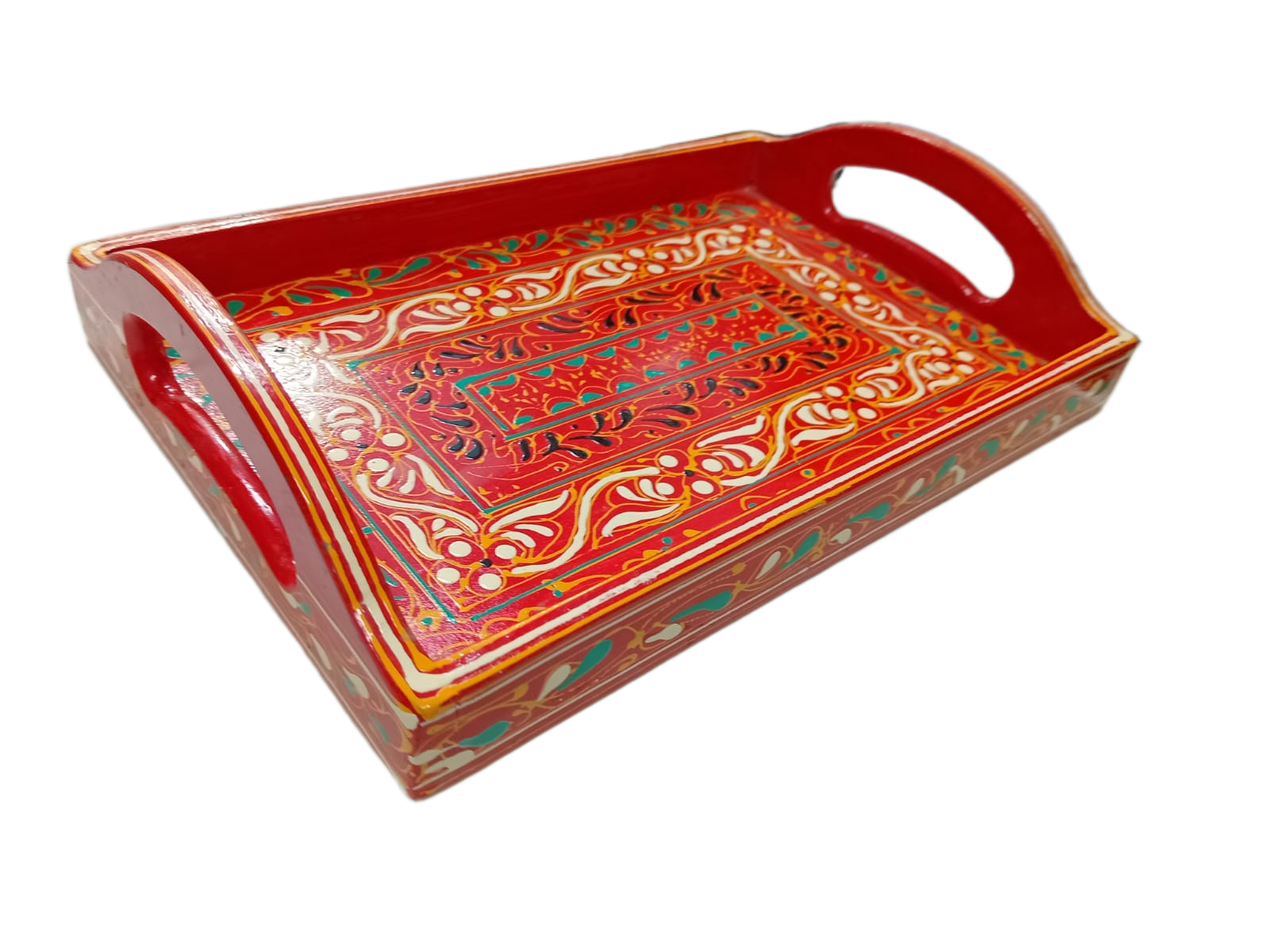 Swati Traditional Handcrafted Tray (35x20) - Image 5