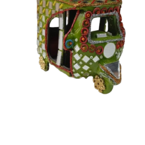 Star Shine Mirror Rickshaw Miniature