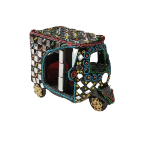 Star Shine Mirror Rickshaw Miniature