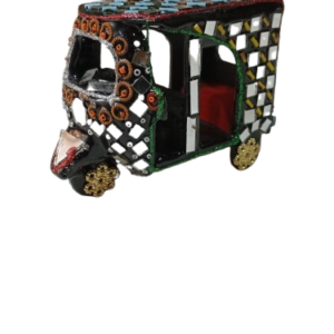 Star Shine Mirror Rickshaw Miniature