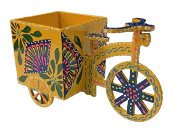 Truck Art Cycle Stationery Holder - Image 4