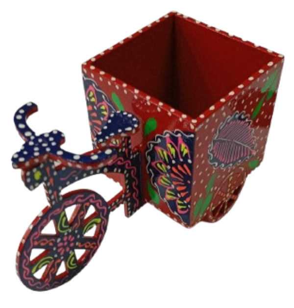 Truck Art Cycle Stationery Holder - Image 2