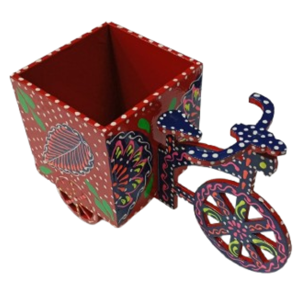 Truck Art Cycle Stationery Holder - Image 5