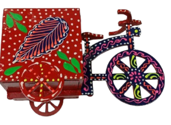 Truck Art Cycle Stationery Holder - Image 3