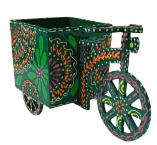 Truck Art Cycle Stationery Holder - Image 2