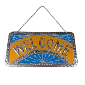 Handcrafted Chamakpatti Welcome Plate