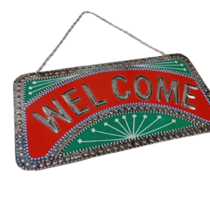 Handcrafted Chamakpatti Welcome Plate