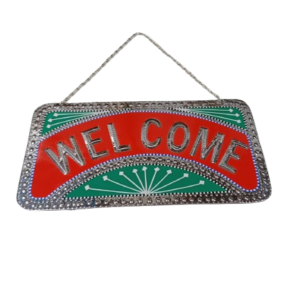 Handcrafted Chamakpatti Welcome Plate