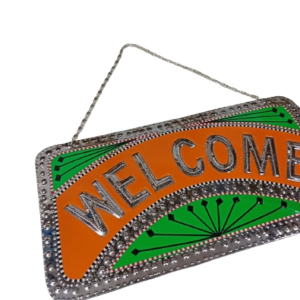 Handcrafted Chamakpatti Welcome Plate