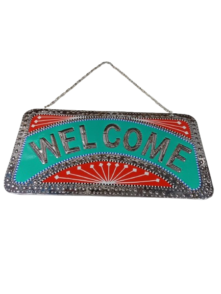 Handcrafted Chamakpatti Welcome Plate - Image 6