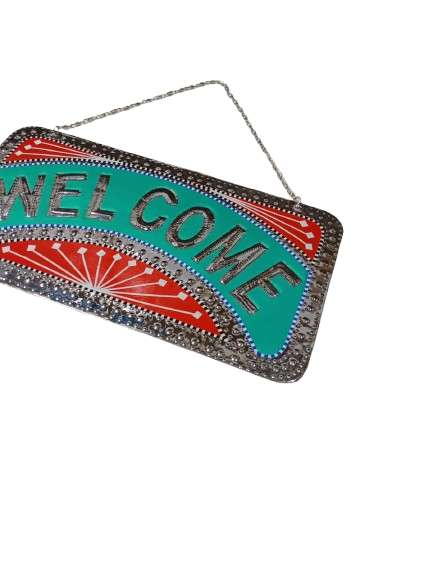 Handcrafted Chamakpatti Welcome Plate - Image 5