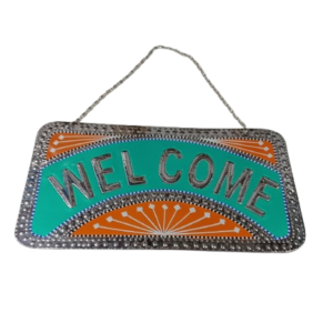 Handcrafted Chamakpatti Welcome Plate