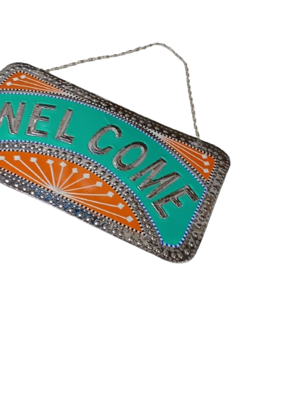 Handcrafted Chamakpatti Welcome Plate - Image 5