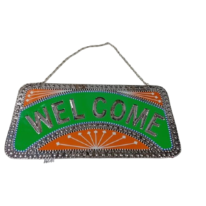 Handcrafted Chamakpatti Welcome Plate