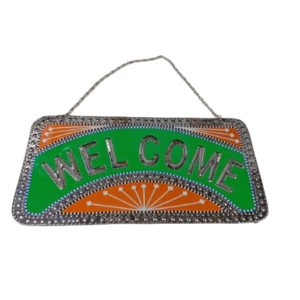 Handcrafted Chamakpatti Welcome Plate