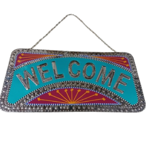 Handcrafted Chamakpatti Welcome Plate